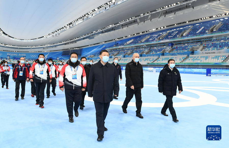 习近平在北京考察2022年冬奥会、冬残奥会筹办备赛工作时强调 坚定信心再接再厉抓好各项筹备工作 确保北京冬奥会冬残奥会圆满成功 韩正陪同考察