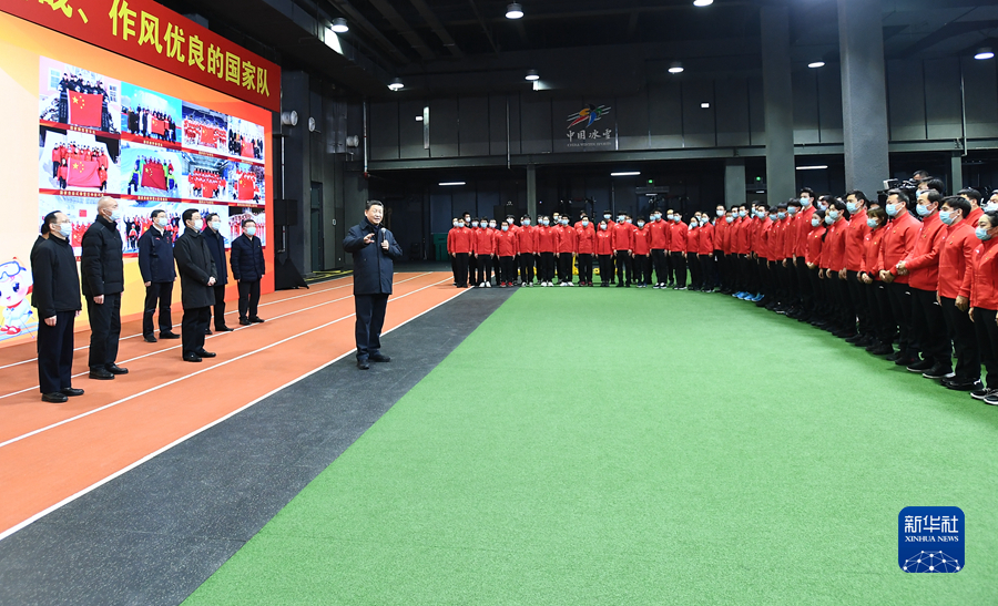 习近平在北京考察2022年冬奥会、冬残奥会筹办备赛工作时强调 坚定信心再接再厉抓好各项筹备工作 确保北京冬奥会冬残奥会圆满成功 韩正陪同考察
