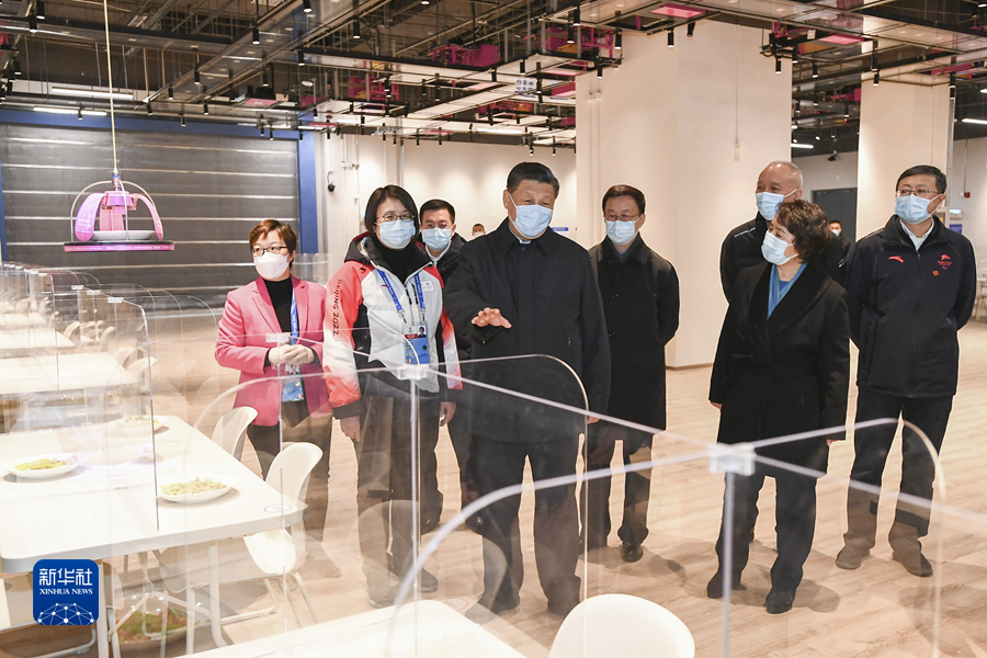 习近平在北京考察2022年冬奥会、冬残奥会筹办备赛工作时强调 坚定信心再接再厉抓好各项筹备工作 确保北京冬奥会冬残奥会圆满成功 韩正陪同考察