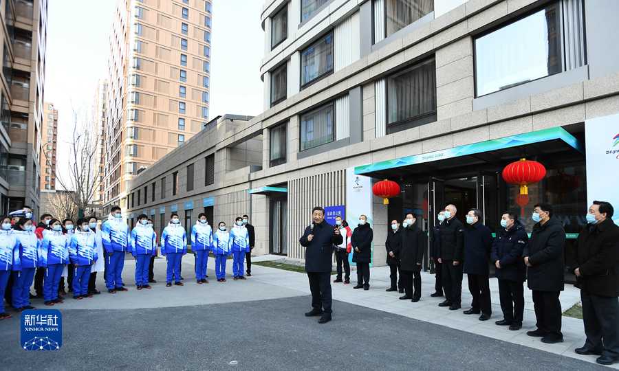 习近平在北京考察2022年冬奥会、冬残奥会筹办备赛工作时强调 坚定信心再接再厉抓好各项筹备工作 确保北京冬奥会冬残奥会圆满成功 韩正陪同考察