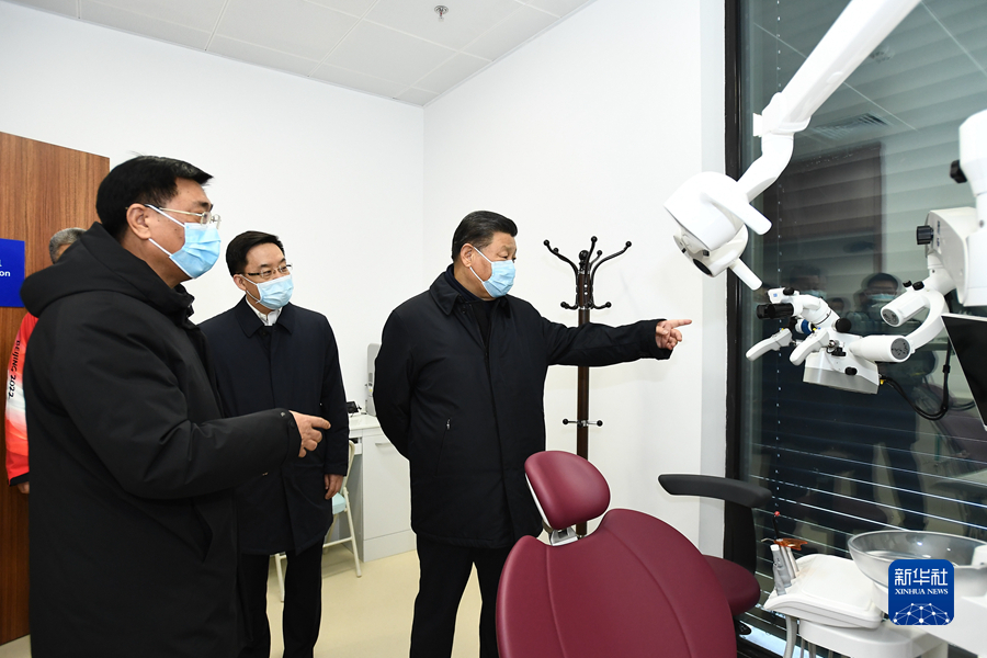 习近平在北京考察2022年冬奥会、冬残奥会筹办备赛工作时强调 坚定信心再接再厉抓好各项筹备工作 确保北京冬奥会冬残奥会圆满成功 韩正陪同考察