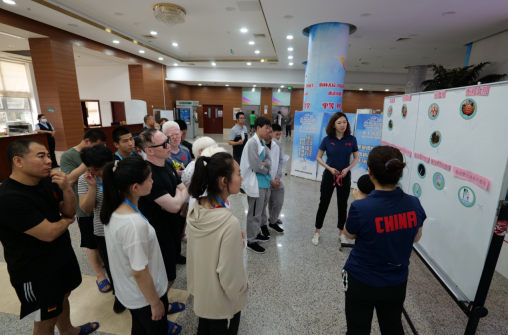 反兴奋剂教育拓展活动走进全国盲人柔道锦标赛